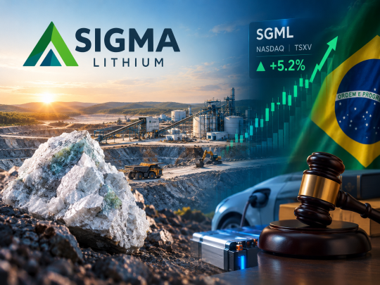 Why Is Sigma Lithium (TSXV:SGML) Stock Rising Despite a Brazil Production Pause and Analyst Downgrades?